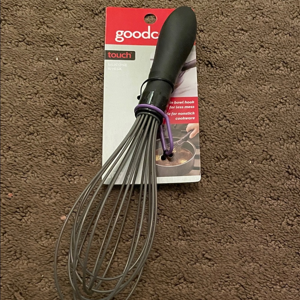 GoodCook Touch Black and Gray Whisk